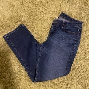 Ann Taylor Loft curvy straight jeans